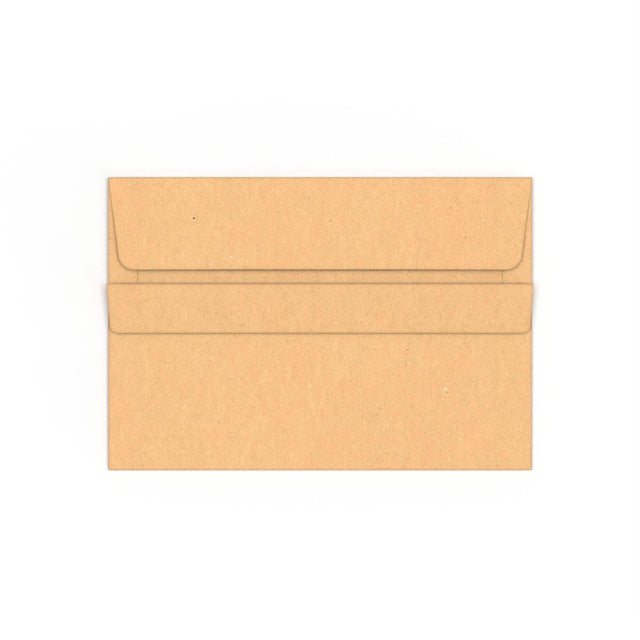 C6 Manila Brown Business Self Seal Envelope (114 x 162mm)