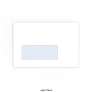 C6 White Opaque Business Self Seal Envelope (114 x 162mm)