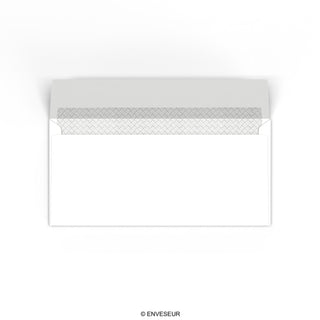 DL White Opaque Business Peel & Seal Envelope (110 x 220mm)