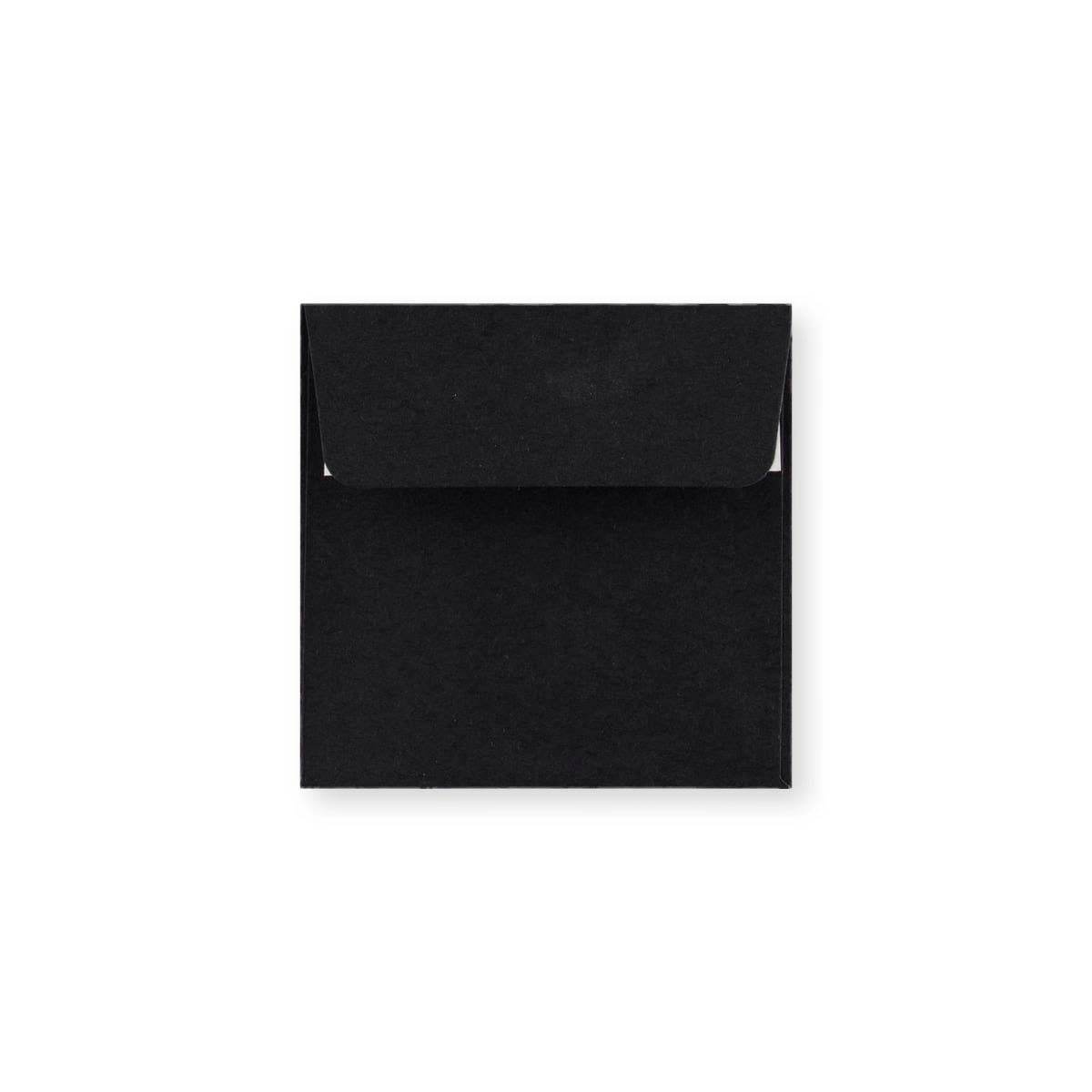 Black Coloured Peel & Seal Envelope (100 x 100mm)