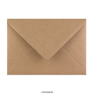 Fleck Recycled Gummed V-Flap Envelope (125 x 175mm)