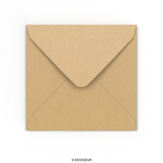 Fleck Recycled Gummed V-Flap Envelope (130 x 130mm)