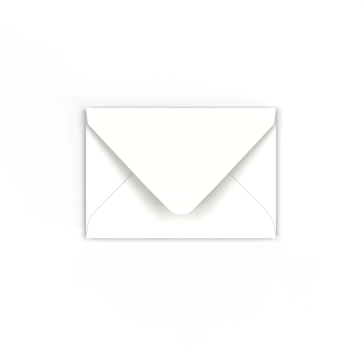White Gummed Greeting Card Envelope (65 x 94mm)