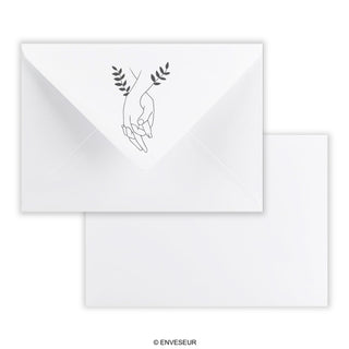 Wedding Envelopes (Hand Bonding Design)