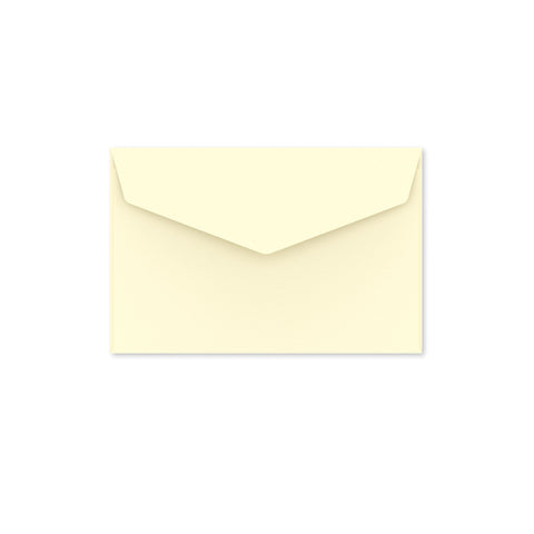 V-Flap Peel and Seal Envelopes Ivory 62 x 94 mm