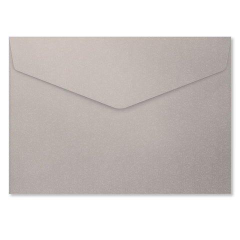 V-Flap Peel and Seal Envelopes Silver 162 x 229 mm (C5)