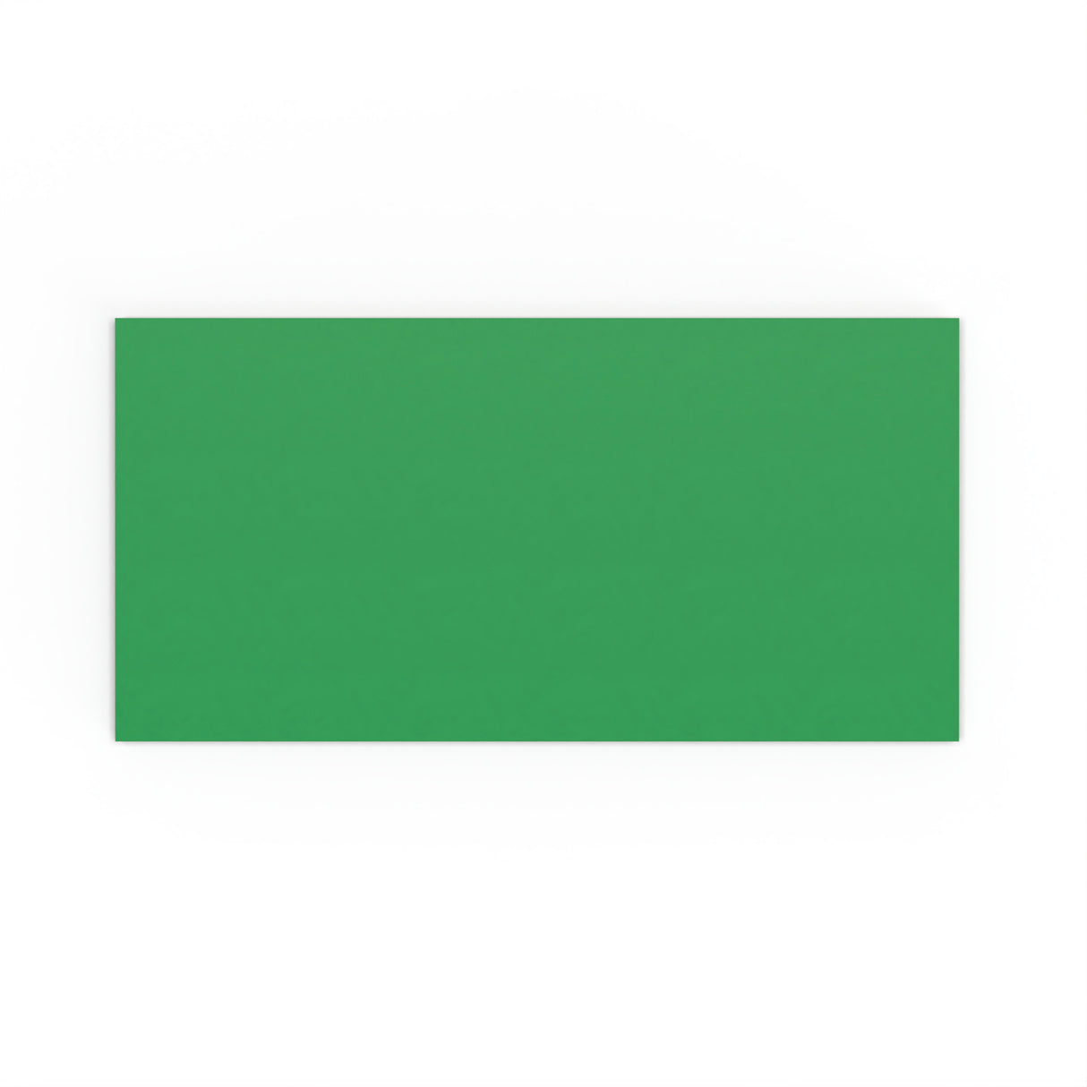 DL Kelly Green British Made Gummed V-Flap Envelope (110 x 220mm)