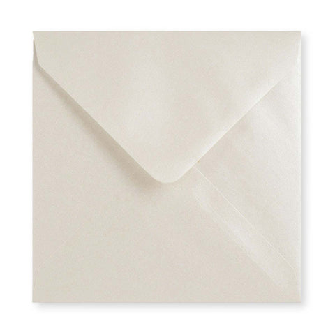 Oyster Gummed V-Flap Greeting Card Envelope (140 x 140mm)