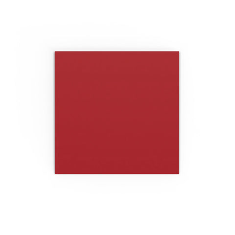 Dark Red Gummed V-Flap Envelope (130 x 130mm)