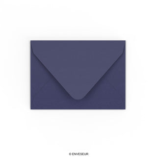 C7 Dark Blue Gummed V-Flap Envelope (82 x 113mm)