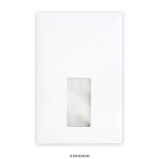 C5 White Recycled Peel & Seal Gusset Envelope (162 x 229 x 25mm)