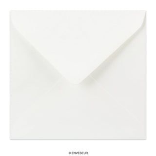 White Gummed V-Flap Envelope (155 x 155mm)