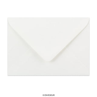 C6 White Gummed V-Flap Envelope (114 x 162mm)
