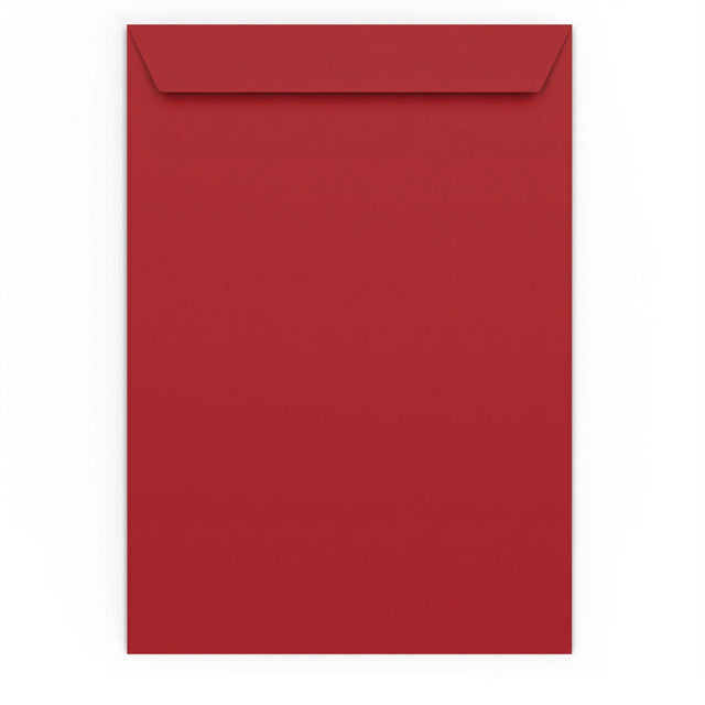 C4 Dark Red Peel & Seal Envelope (324 x 229mm)