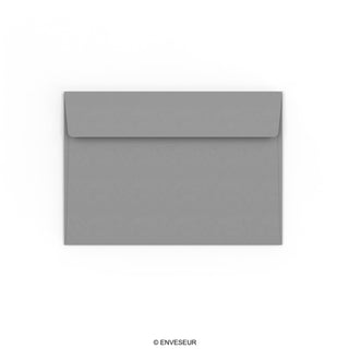 C6 Dark Grey Peel & Seal Envelope (114 x 162mm)