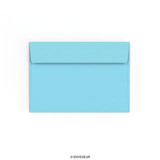 C6 Mid Blue Peel & Seal Envelope (114 x 162mm)