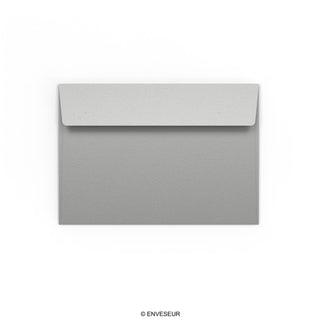 C6 Silver Peel & Seal Coloured Envelope (114 x 162mm)