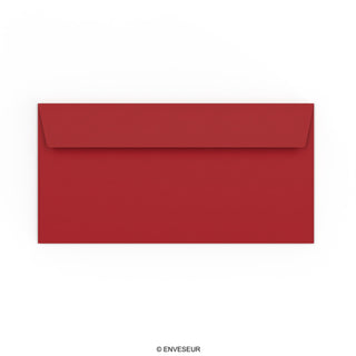DL Dark Red Envelope (110 x 220mm)