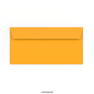 DL Dark Yellow Peel & Seal Envelope (110 x 220mm)
