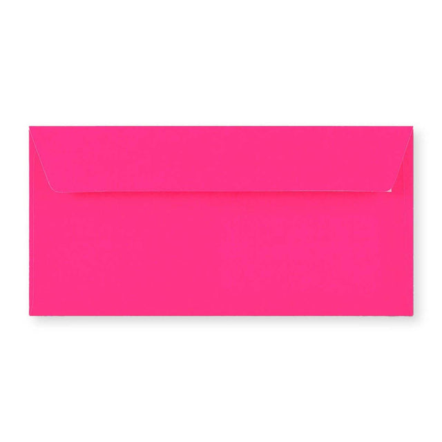 DL Pink Peel & Seal Neon Envelope (110 x 220mm)
