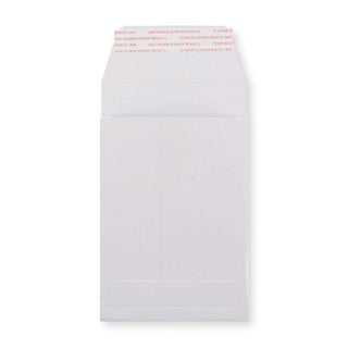 C6 White Peel & Seal Luxury Gusset Envelope (114 x 162 x 25mm)