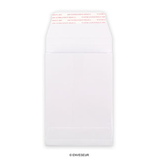 C6 White Peel & Seal Luxury Gusset Envelope (114 x 162 x 25mm)