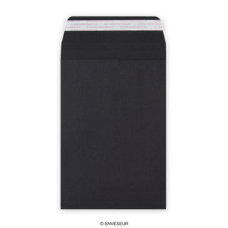 C5 Black Peel & Seal Gusset Envelope (162 x 229 x 25mm)