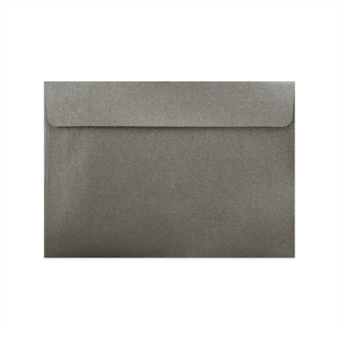Pearlescent Envelopes Taupe Brown 114 x 162 mm (C6) Peel and Seal