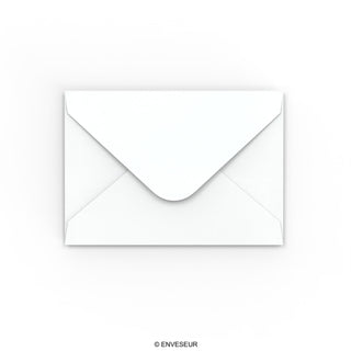 White Envelope Hammered Texture 114x162 mm (C6)
