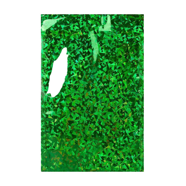 Holographic Finish Foil Bags Holographic Green 229 x 162 mm (C5)