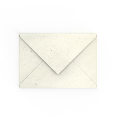 Flower Seeded Envelopes Ivory 114 x 162 mm (C6)
