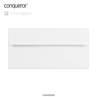 DL Brilliant White Peel & Seal Conqueror Envelope (110 x 220mm)
