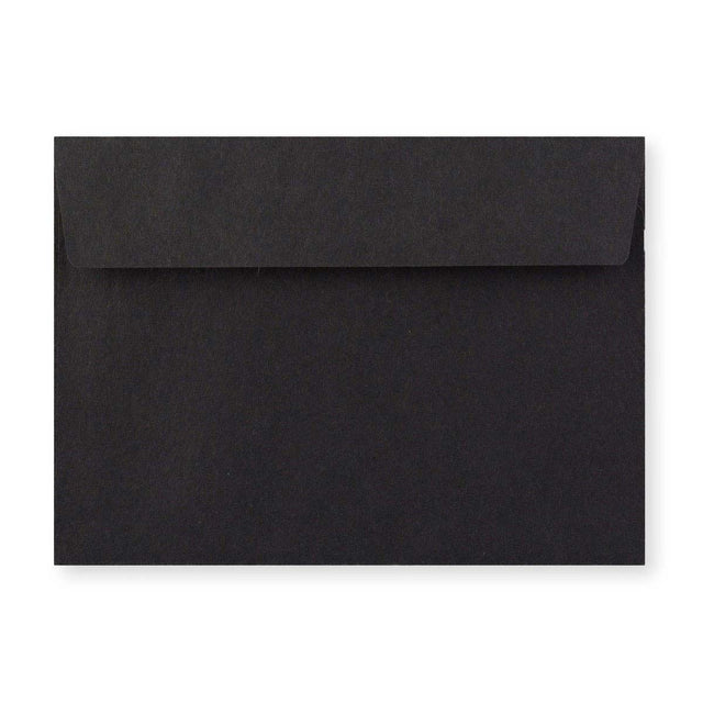 C6 Black Peel & Seal Coloured Envelope (114 x 162mm)