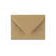 Kraft V-Flap Gummed Envelopes 110 Gsm Fleck 82 x 113 mm (C7)