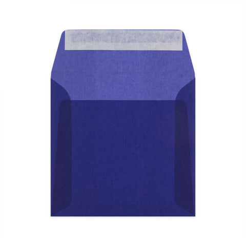 Translucent Envelopes Dark Blue 160 x 160 mm