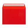 Coloured Translucent Envelopes Red 162 x 229 mm (C5)