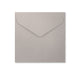V-Flap Peel and Seal Envelopes Silver 155 x 155 mm
