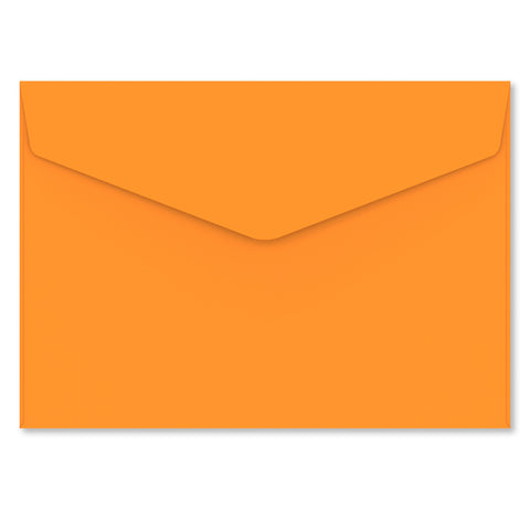 V-Flap Peel and Seal Envelopes Orange 162 x 229 mm (C5)
