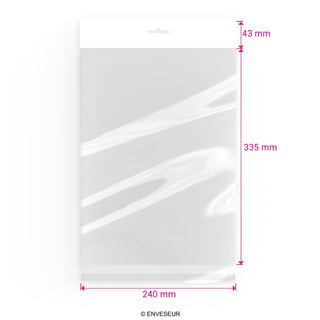 Cello Bags with Header OPP