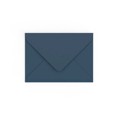 Navy Blue British Made Gummed V-Flap Envelope (133 x 184mm)