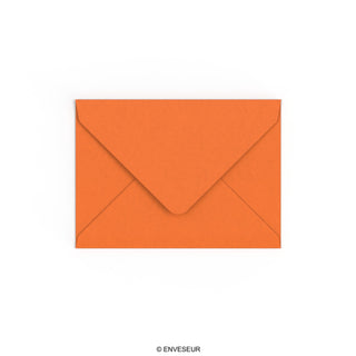 Flame orange envelope 133x184 mm