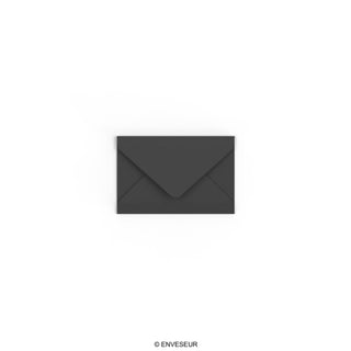 Black envelope 62x94 mm