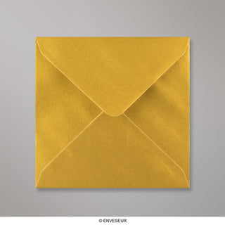 130x130 mm Metallic Gold Envelope