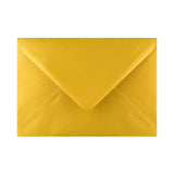 Metallic Gold Gummed V-Flap Greeting Card Envelope (133 x 184mm)