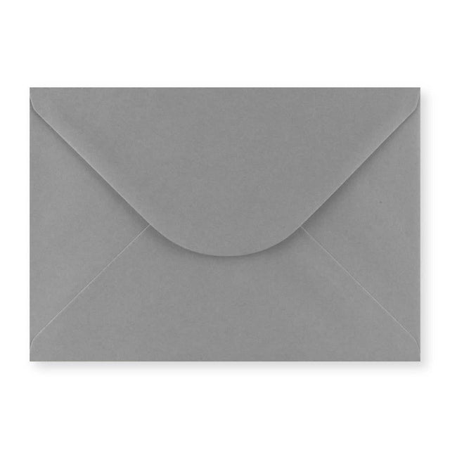 C5 Dark Grey Gummed V-Flap Greetings Envelope (162 x 229mm)