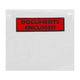 Documents Enclosed Envelopes (Printed) Clear 81 x 113 mm (C7)