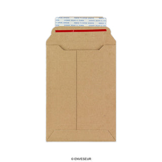 185x125 mm Manilla Rigid Mailer / Postal Bag F FLute
