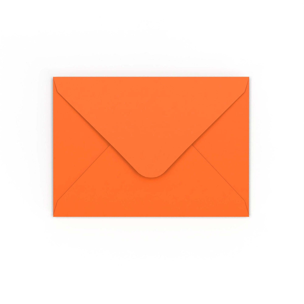 Orange Gummed V-Flap Envelope (125 x 175mm)