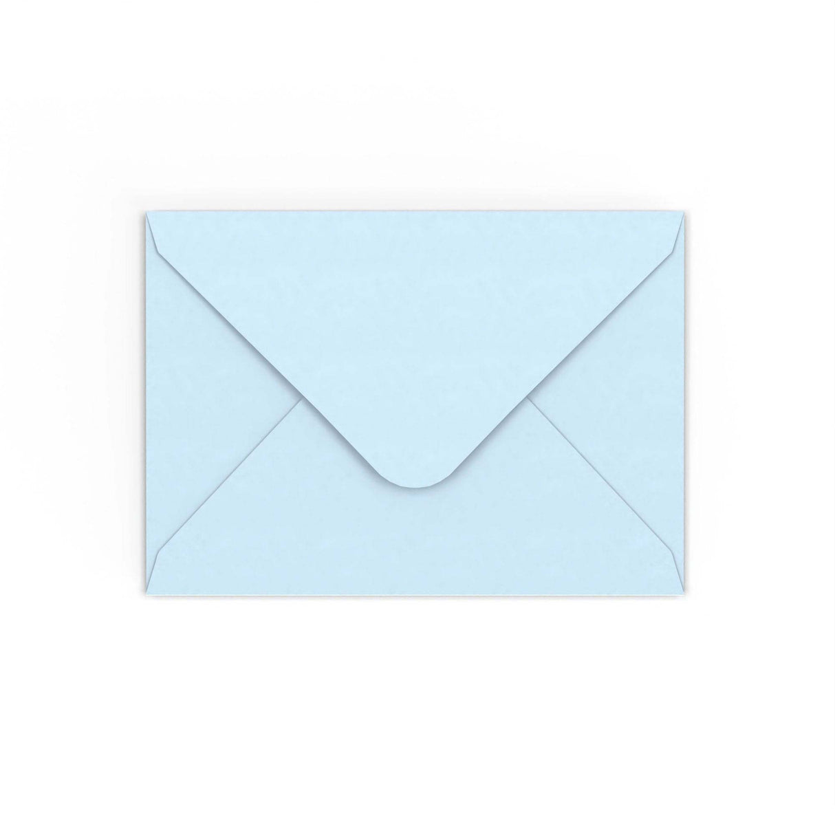 Pale Blue Gummed V-Flap Envelope (125 x 175mm)