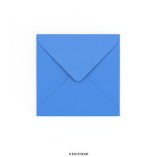 130x130 mm Bright Blue Envelope